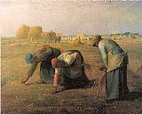 Jean Francois Millet Famous Paintings - The Gleaners